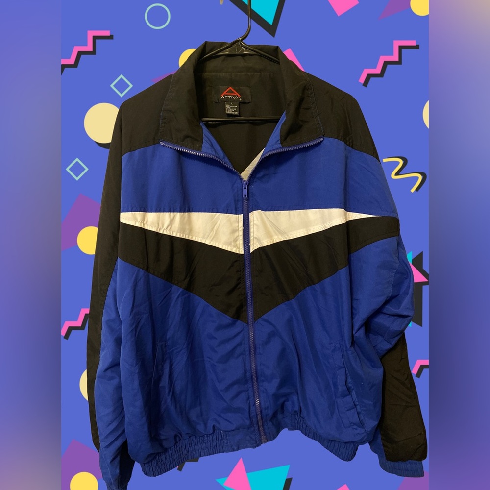 Retro windbreaker